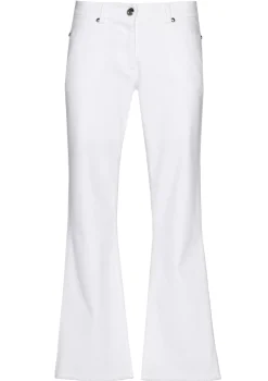 3560-90 / Comfortabele 7/8 Jeans, Bootcut, Normal Waist