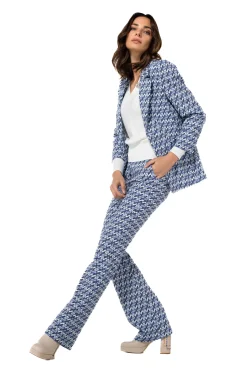 1850-29 / Comfortabele Blazer Pop-Art Print