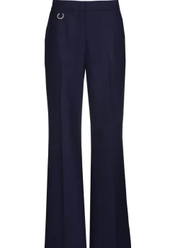 1523-21 / Comfortabele Citylook Broek, Recht Been, Normal Waist