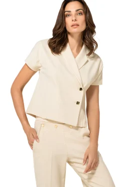 1583-34 / Comfortabele Citylook Broek, Recht Been, Normal Waist