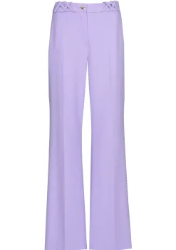1581-46 / Comfortabele Geklede Broek, Recht Been, Normal Waist