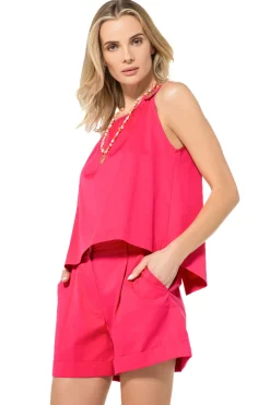 3673-74 / Comfortabele Top Met Rugeffect
