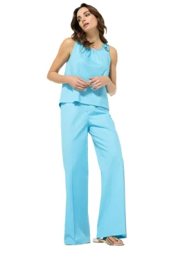 3673-62 / Comfortabele Top Met Rugeffect
