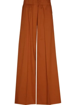 1569-35 / Comfortabele Wijde Broek In Katoen, Normal Waist