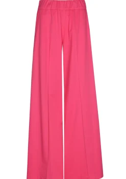 1569-74 / Comfortabele Wijde Broek In Katoen, Normal Waist