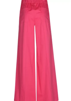 1569-74 / Comfortabele Wijde Broek In Katoen, Normal Waist