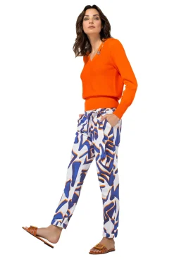 1259-53 / Fijn Gebreide Elegante Pull 2 Styles