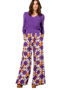 1259-45 / Fijn Gebreide Elegante Pull 2 Styles