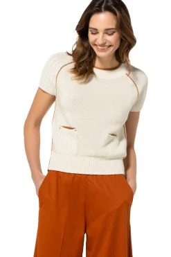1218-34 / Fijn Gebreide Top 2 Styles