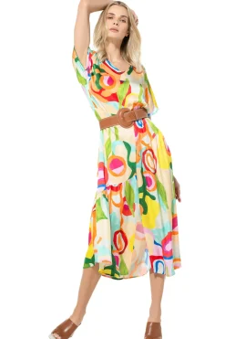 3166-79 / Frivole Midi Jurk