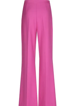 1582-73 / Geklede Comfortabele Broek, Recht Been, Mid Waist