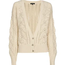 1224-34 / Korte Cardigan In Katoen