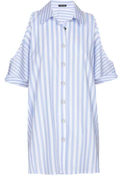 3678-24 / Lange Chemise Met Schoudereffect