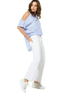 3678-24 / Lange Chemise Met Schoudereffect