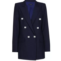 1824-21 / Licht Aansluitende Citylook Comfortabele Blazer