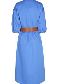 1177-27 / Rechtvallende Jurk In Stretch