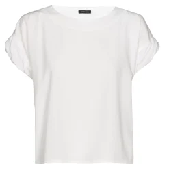 1634-91 / Rechtvallende Top Met Mouweffect