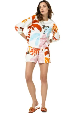3501-89 / Short In Sweaterkwaliteit, Normal Waist
