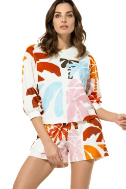 3501-89 / Short In Sweaterkwaliteit, Normal Waist