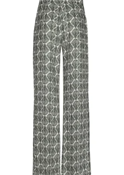 1590-69 / Soepelvallende Broek, Recht Been, Normal Waist