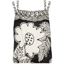 1661-19 / Soepelvallende Korte Top